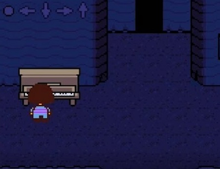 Undertale Piano Puzzle browser game tile