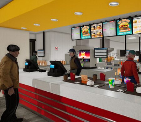 Play Fast Food Simulator online - Culinary Sciences Games browser game thumbnail