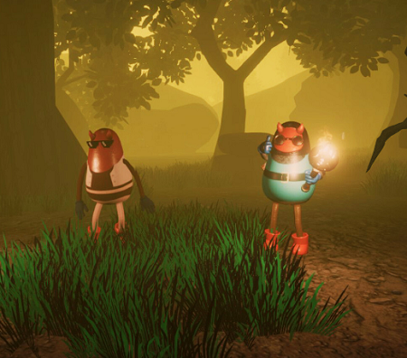 Play Cursed Companions online - Action Games browser game thumbnail