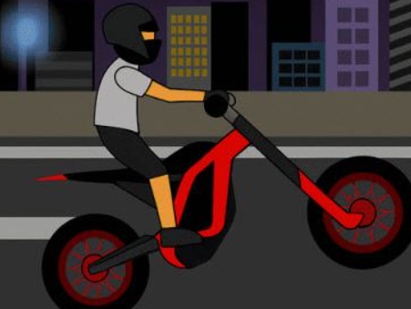 Play Soflo Wheelie Life online - Puzzle Games browser game thumbnail