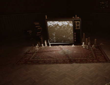 Play OH DEMON! Fix My TV online - Horror Games browser game thumbnail