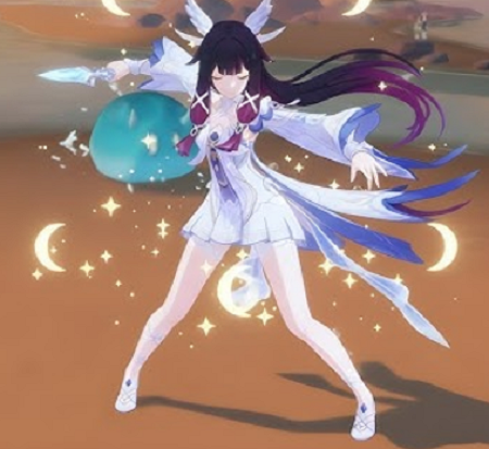 Play Genshin Impact Columbina online - Action Games browser game thumbnail