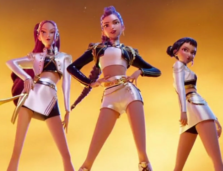 Play Golden K-pop Demon Hunters online - Action Games browser game thumbnail