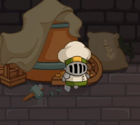 Play Chef Knight online - Action Games browser game thumbnail