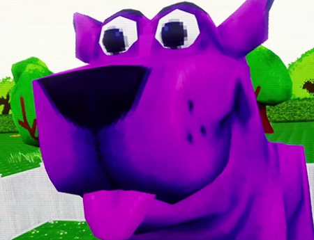 Play Pepper the Giant Purple Dog online - Horror Games browser game thumbnail