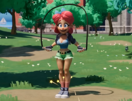 Play Scarlet Skips online - Anime Games browser game thumbnail